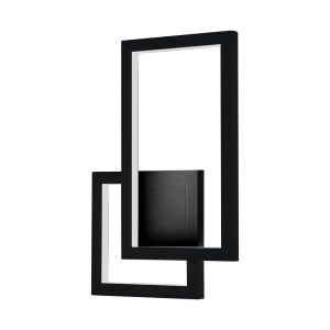 Aplica LED 6842-VT, 20W, 2400lm, lumina calda, IP20, neagra, V-TAC [1]- savelectro.ro