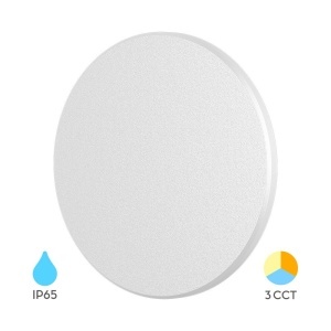 Aplica LED exterior 12W, 1160lm, lumina calda/neutra/rece, IP65, alba, Braytron [1]- savelectro.ro