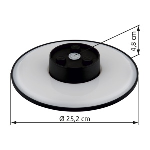 Aplica LED exterior Lamont 15W, lumina calda/neutra/rece, 1200 lm, IP44, neagra, Globo Lighting [12]- savelectro.ro