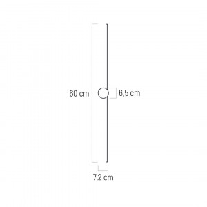Aplica LED RADIAN, metal, negru mat, 1 bec, 6W, 270 lm, lumina neutra (4000K), 146009, Klausen [4]- savelectro.ro