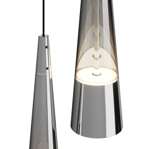 Aplica LED Sintesi P090WL-L24CH3K, 24W, 1200lm, lumina calda, IP20, crom, Maytoni [4]- savelectro.ro