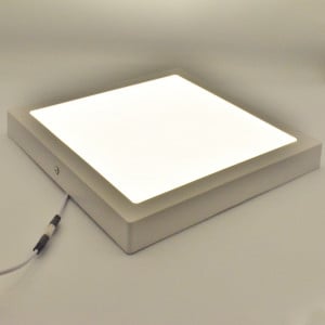 Aplica LED SMD 24W patrata, 1850 lm, IP20, lumina naturala (4200K), 300x300mm, alba, Braytron