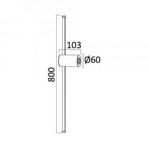 Aplica LED Tiny BH07-04106, 16W, 1160lm, lumina calda, IP20, aurie, Braytron [4]- savelectro.ro