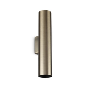 Aplice, Aplica Look rotunda D60 H300, 2xGU10, IP20, brun, Ideal Lux - savelectro.ro
