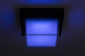 Aplica patrata exterior LED Durbe, 10W, RGB, lumina calda/neutra/rece, IP54, Rabalux [6]- savelectro.ro