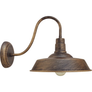 Corpuri de iluminat, Aplica pentru exterior Hampshire KL6449, 1 bec, dulie E27, bronz, metal, Klausen - savelectro.ro