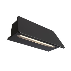 Aplice si felinare exterior, Aplica pentru exterior LED Trupp O429WL-L6GF3K, 6W, 400lm, lumina calda, IP54, grafit, Maytoni - savelectro.ro