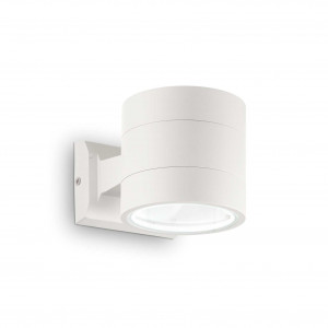 Corpuri de iluminat exterior, Aplica pentru exterior SNIF, rotund, alb, 1 bec, dulie G9, 144283, Ideal Lux - savelectro.ro