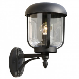 Corpuri de iluminat exterior, Aplica pentru exterior Tolson, 1 bec, dulie E27, neagra, Klausen - savelectro.ro