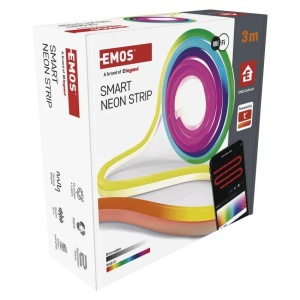 Banda LED flexibila GoSmart NEON White 3 m, 23 W, RGBIC, WiFi [5]- savelectro.ro