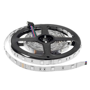 Banda led SMD 5050 Optonica, RGB, 7.2W/m, 500lm/m, 30 leduri/m, 12V, IP20