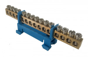 Tablouri si sigurante, Bara nul cu suruburi, 20A, 15 poli - savelectro.ro