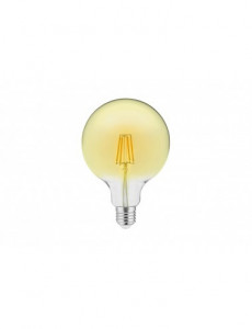 Becuri cu LED, Bec filament Vintage G125 GTV, 4W(36W), auriu, lumina calda - savelectro.ro
