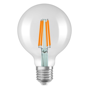 Bec LED 11W(100W) Osram G125, E27, 1521 lm, lumina neutra(4000K), stil vintage, clasa energetica D [3]- savelectro.ro