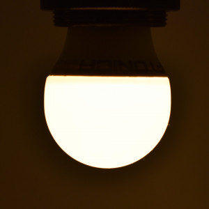 Bec led 4W (21W), E27, G45, 320 lm, lumina calda (2700K), opal, Optonica