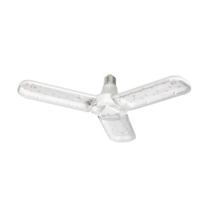 Bec led pentru cresterea plantelor, 24W, E27, 3 brate ajustabile, cleste de prindere [1]- savelectro.ro