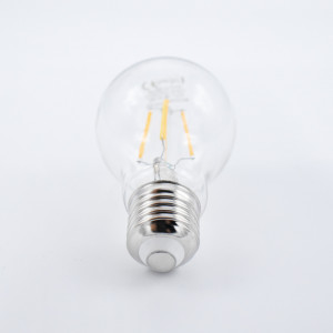 Bec LED Vintage filament 4W (35W), E27, A60, 400 lm, lumina calda (2700 K), transparent, Optonica