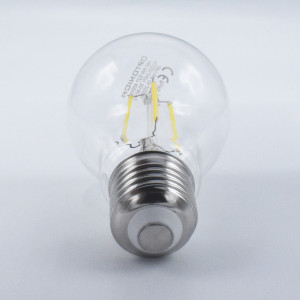 Bec Vintage LED 6W(42W), 630 lm, forma A60, transparent, lumina naturala (4000 K), A+, Optonica