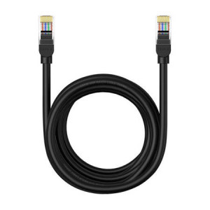 Cablu de rețea Ethernet CAT5,5 m, negru, Baseus [2]- savelectro.ro