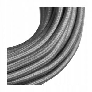 Cablu Textil gri inchis 2x0,75 [4]- savelectro.ro