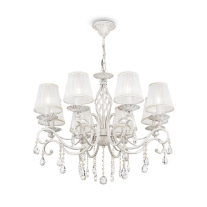 Candelabru Grace ARM247-08-G, 8xE14, alb+auriu, IP20, Maytoni [3]- savelectro.ro
