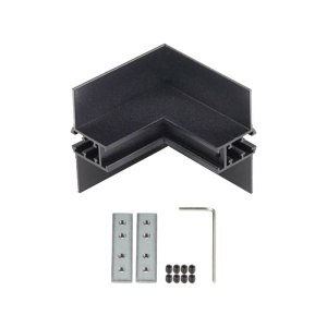 Conector vertical de colt exterior pentru sina magnetica M05-R, negru, Optonica [5]- savelectro.ro