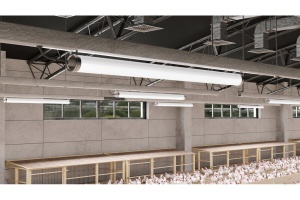 Corp de iluminat LED industrial FARM 50W, etanș și rezistent la coroziune, ideal pentru ferme, hale și depozite – IP65, 7500 lm, 4000K, 150 cm [5]- savelectro.ro