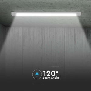 Corp de iluminat liniar cu LED 40W, 4800lm, V-TAC, 120cm, lumina naturala(4000 K) [9]- savelectro.ro