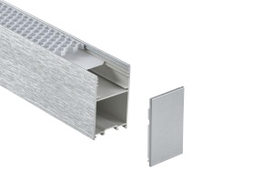 Corp LED liniar, 38W, 3800 lm, lumina calda/neutra/rece, IP20, argintiu, Optonica [2]- savelectro.ro