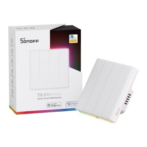 Intrerupator de Perete Smart cu Touch WiFi Sonoff TX T5 4C – 4 Canale [4]- savelectro.ro