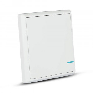 Intrerupator simplu Wireless Smart, 10A, protectie IP54, alb, V-TAC [8]- savelectro.ro