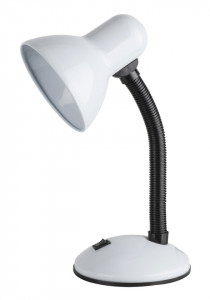 Lampa de birou Dylan 4168, cu intrerupator, orientabila, 1xE27, alba, IP20, Rabalux [5]- savelectro.ro