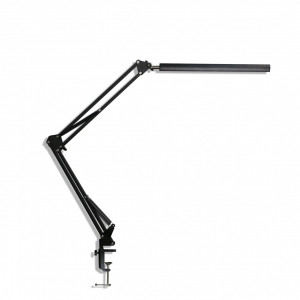 Lampa de birou LED Armstrong KL148011, orientabila, cu intrerupator, 11W, 1160lm, lumina calda, neutra, rece, neagra, IP20, Klausen [1]- savelectro.ro
