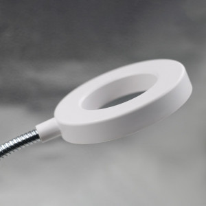 Lampa de birou LED Flex KL148010, cu intrerupator, orientabila, 8W, 790lm, lumina calda, neutra, rece, alba, IP20, Klausen [2]- savelectro.ro