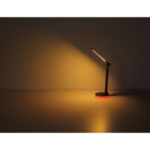 Lampa de birou LED Geraldo 5W + RGB 2W, lumina calda/neutra/rece, 538 lm, dimabila, neagra mat, Globo Lighting [9]- savelectro.ro