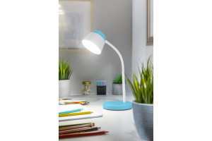Lampa de birou LED Helin LB-HEL6W-25-DEC, cu intrerupator, 6W, 350lm, lumina neutra, alba+albastra, IP20, GTV [4]- savelectro.ro