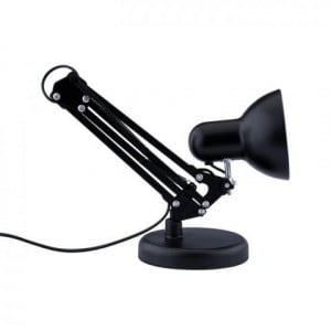 Lampa de birou Lena 1087, cu intrerupator, orientabila 1xE27, neagra, IP20, MasterLED [2]- savelectro.ro