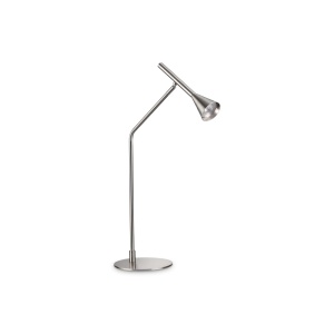 Lampa de masa LED Diesis 6.5W, 500lm, lumina calda (3000 K), dimabila, nichel, Ideal Lux