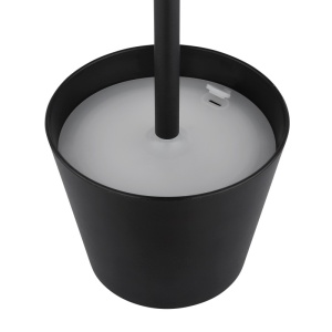 Lampa de masa LED exterior Vannie I 3W, reincarcabila USB-C, IP54, 200 lm, lumina calda/neutra/rece, neagra mat, Globo Lighting [13]- savelectro.ro