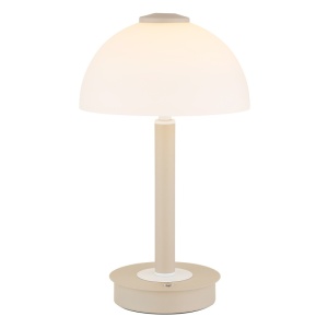 Lampa de masa LED Uldin 7W, lumina calda (3000 K), dimabila, nisip/alb, Globo Lighting [5]- savelectro.ro