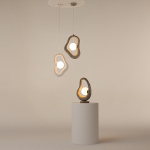 Lampa de masa Opus 1xG9, gri, metal, Maytoni [5]- savelectro.ro