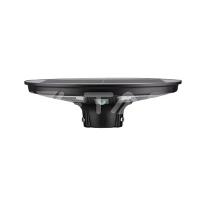Lampa solara de gradina LED 7.5W, lumina neutra (4000 K), senzor miscare, panou solar, IP65, neagra, V-TAC [2]- savelectro.ro