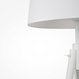 Lampadar Calvin Z177FL-01W, cu intrerupator, 1xE27, alb, IP20, Maytoni [4]- savelectro.ro