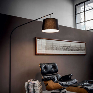 Lampadar Daddy 110363, cu intrerupator, 1xE27, negru, IP20, Ideal Lux [2]- savelectro.ro