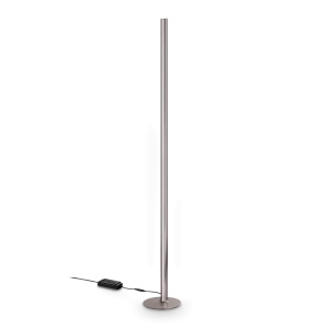 Lampadare, Lampadar LED Dorica 50W, 6000lm, lumina calda (3000 K), dimabil, gri, Ideal Lux - savelectro.ro