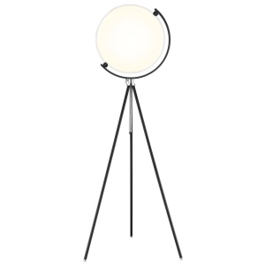 Lampadar LED Miro 24W, telecomanda, reglabil, lumina calda/rece, 1560 lm, IP20, dimabil, negru mat, Globo Lighting [8]- savelectro.ro