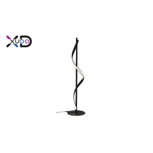 Lampadar LED Xudo, 10W, 700 lm, lumina neutra(4000 K), negru, IP20