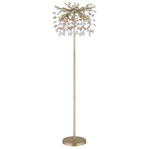 Lampadar Queena, 5xE14, IP20, auriu mat+cristale, Globo Lighting [3]- savelectro.ro