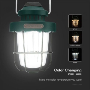 Lanterna de Camping LED 5W, VT-9903D, Dimabila, 230lm, Lumina Calda/Neutra/Rece, IP44 [7]- savelectro.ro