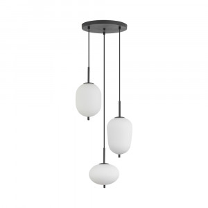 Lustra BR-BV01-00106, 3xE14, neagra+alba, IP20, Braytron [3]- savelectro.ro